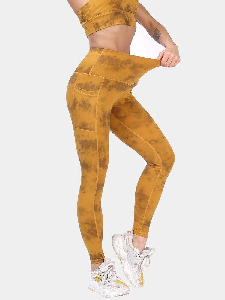 Legging Sport Poches Imprimé | Yogaova