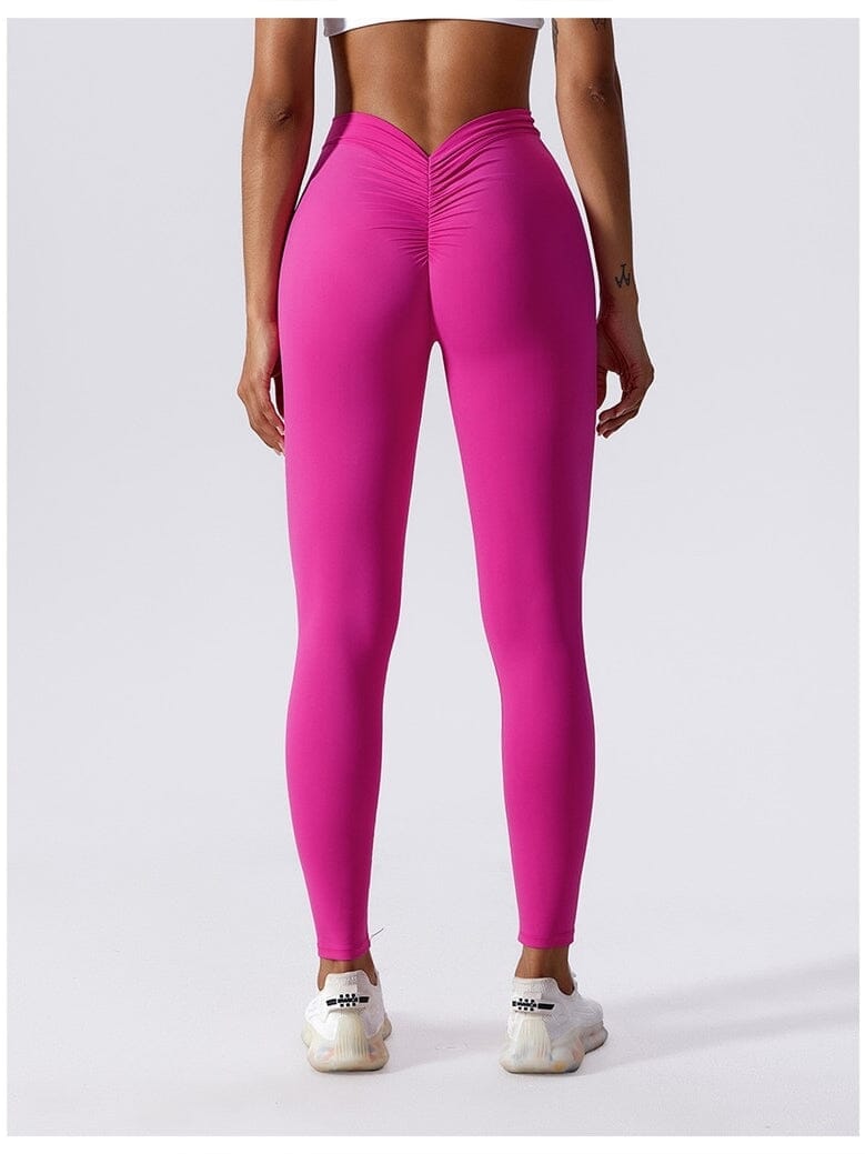 Legging Sport Push Up Taille Basse V | Yogaova