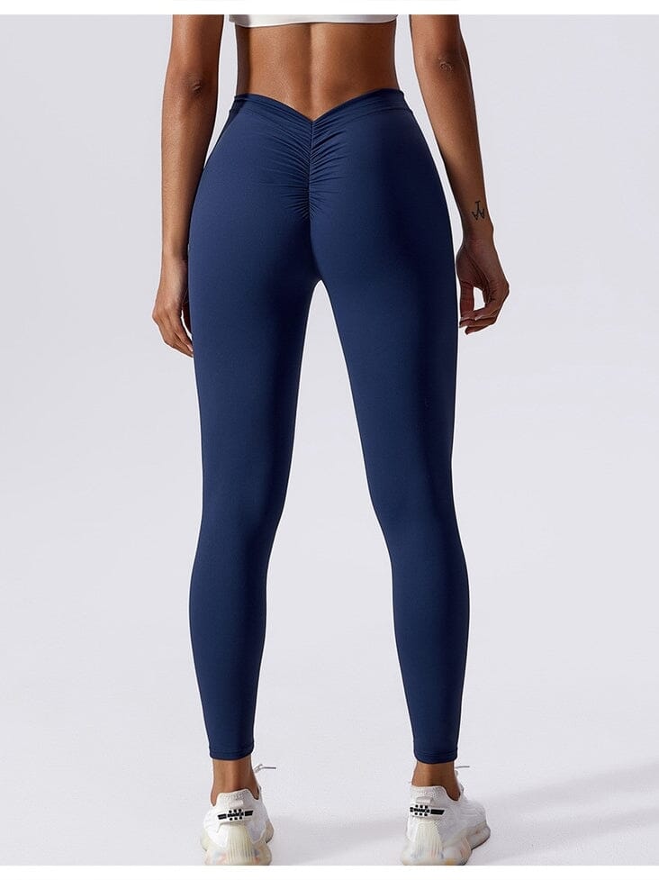 Legging Sport Push Up Taille Basse V | Yogaova
