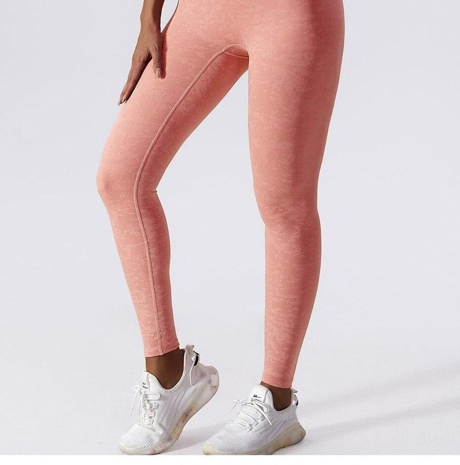 Legging Sport Rose Sans Couture  | Yogaova