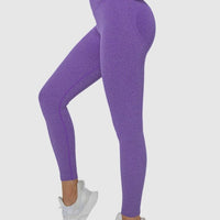 Legging Sport Sans Couture Côtelé (Push Up) | Yogaova