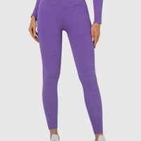 Legging Sport Sans Couture Côtelé (Push Up) | Yogaova