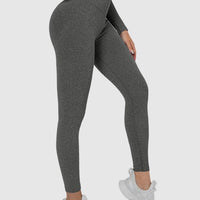 Legging Sport Sans Couture Côtelé (Push Up) | Yogaova