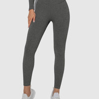 Legging Sport Sans Couture Côtelé (Push Up) | Yogaova
