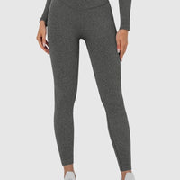 Legging Sport Sans Couture Côtelé (Push Up) | Yogaova