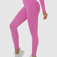 Legging Sport Sans Couture Côtelé (Push Up) | Yogaova