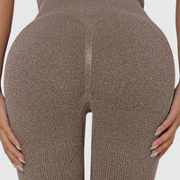Legging Sport Sans Couture Côtelé (Push Up) | Yogaova
