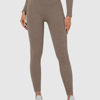 Legging Sport Sans Couture Côtelé (Push Up) | Yogaova