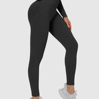 Legging Sport Sans Couture Côtelé (Push Up) | Yogaova
