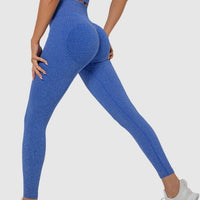 Legging Sport Sans Couture Côtelé (Push Up) | Yogaova