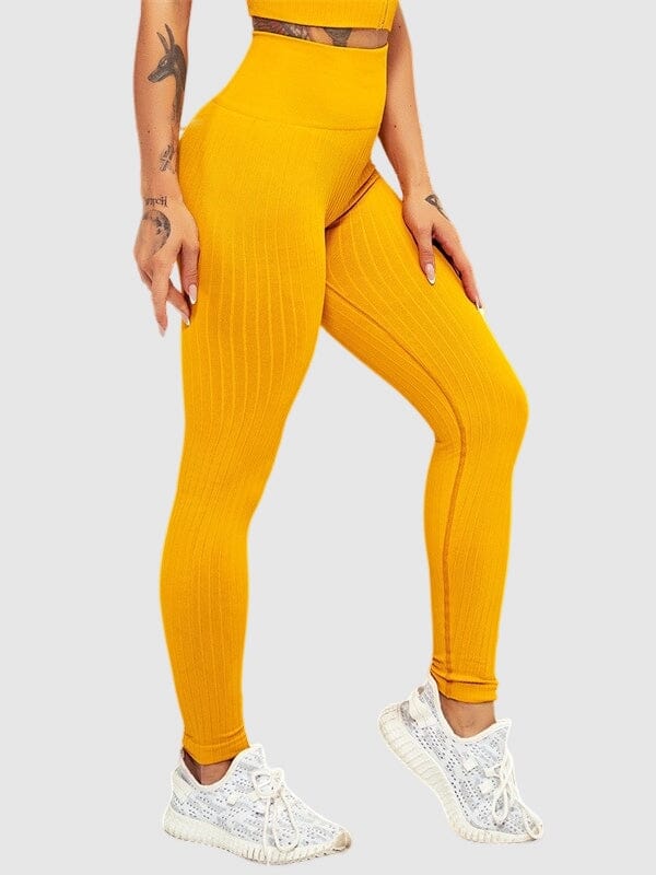 Legging Sport Sculptant Côtelé | Yogaova