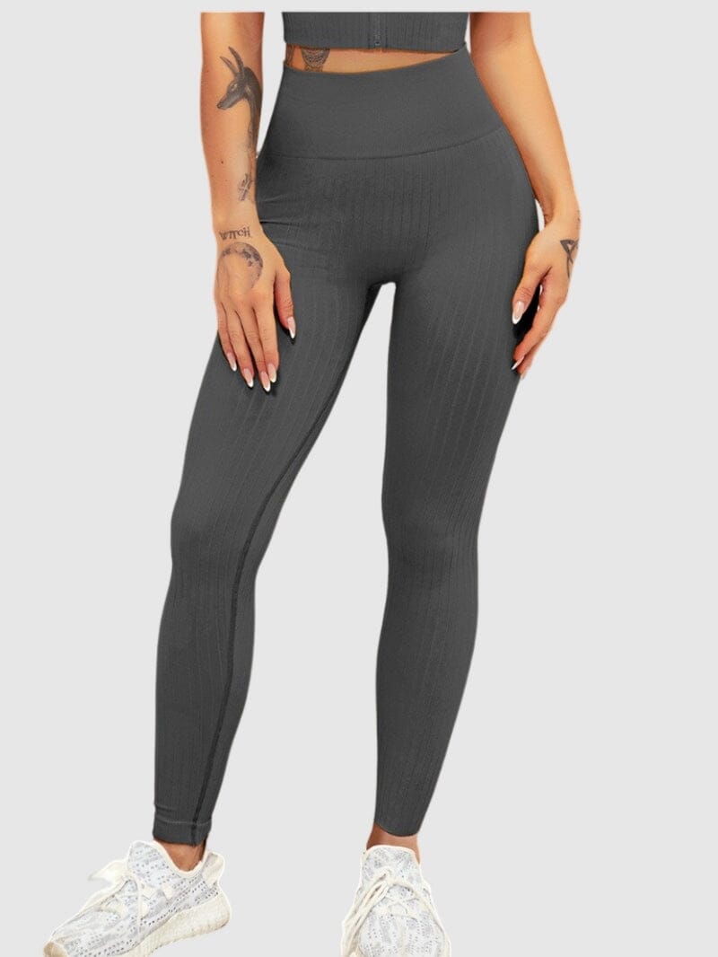 Legging Sport Sculptant Côtelé | Yogaova