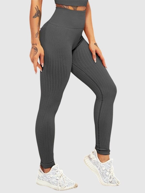 Legging Sport Sculptant Côtelé | Yogaova