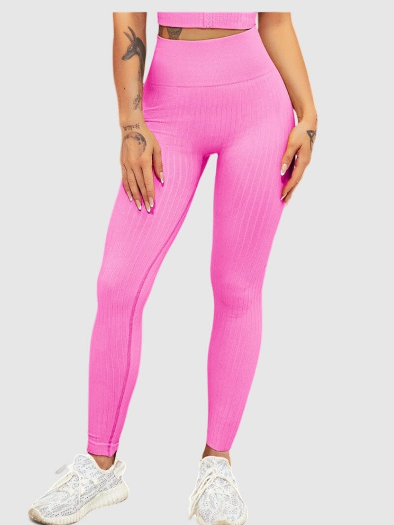 Legging Sport Sculptant Côtelé | Yogaova