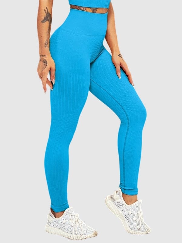 Legging Sport Sculptant Côtelé | Yogaova