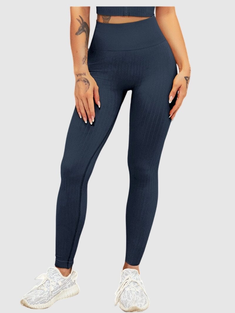 Legging Sport Sculptant Côtelé | Yogaova