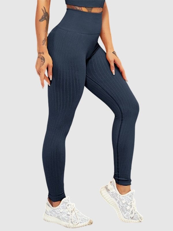 Legging Sport Sculptant Côtelé | Yogaova
