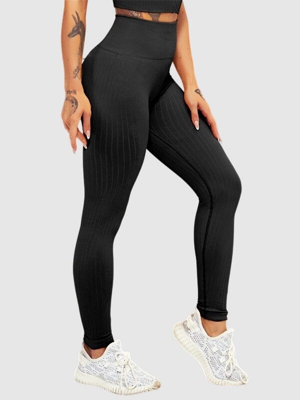 Legging Sport Sculptant Côtelé | Yogaova