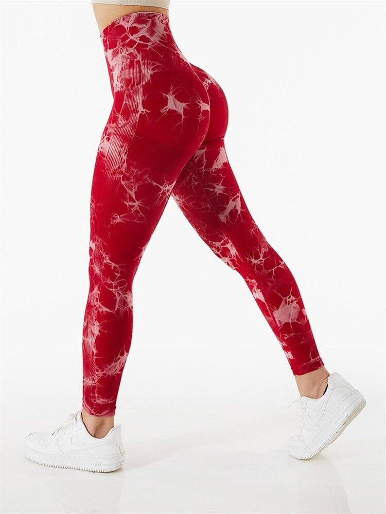 High-Waisted Sculpting Sports Leggings | Yogaova