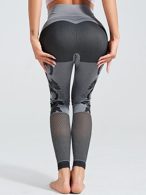 Legging Sport Taille Extra Haute Camouflage | Yogaova