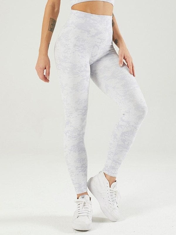 Legging Sport Taille Haute Camouflage | Yogaova