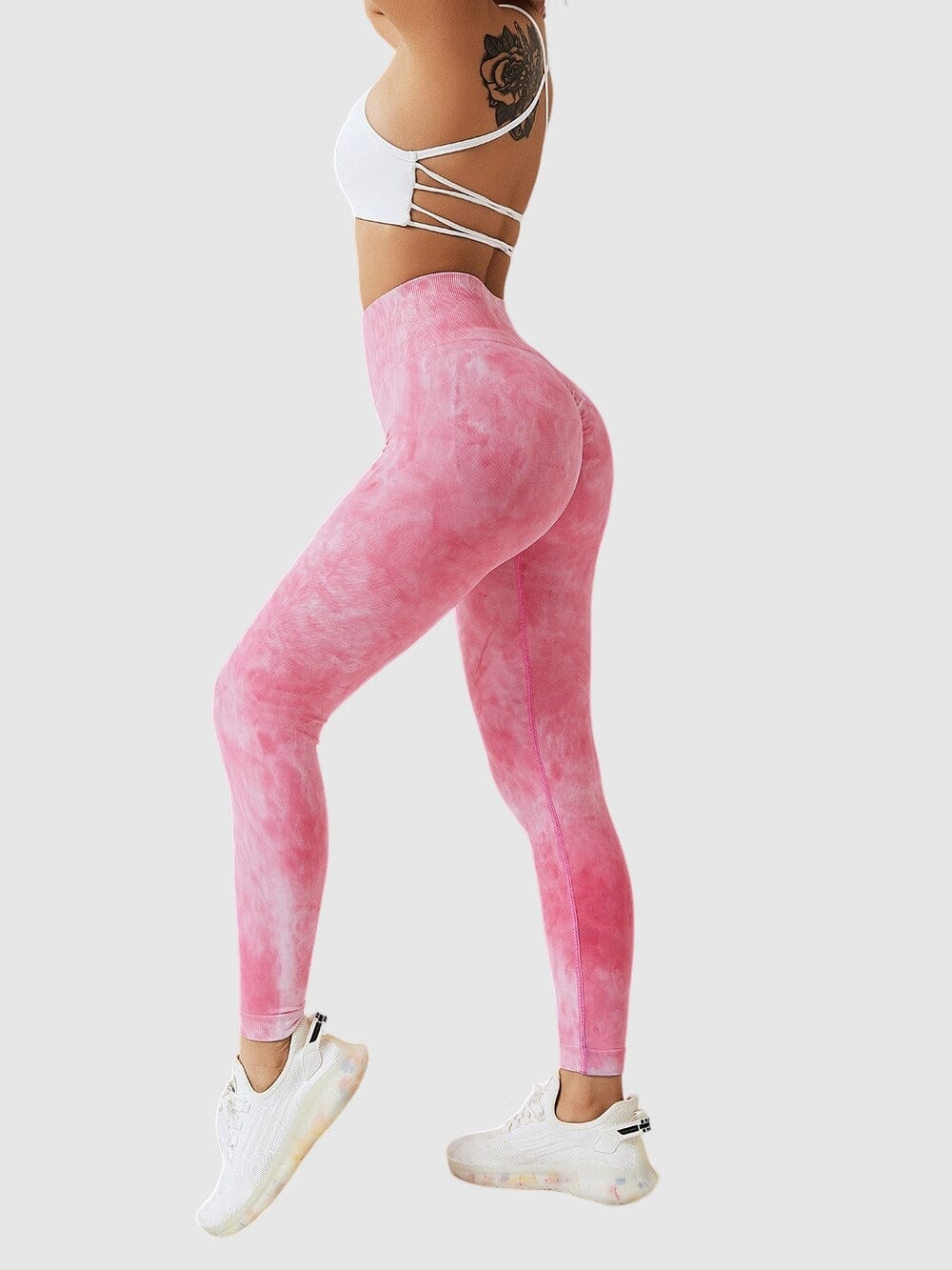 Legging Sport Taille Haute Gainant (Sans Couture) | Yogaova
