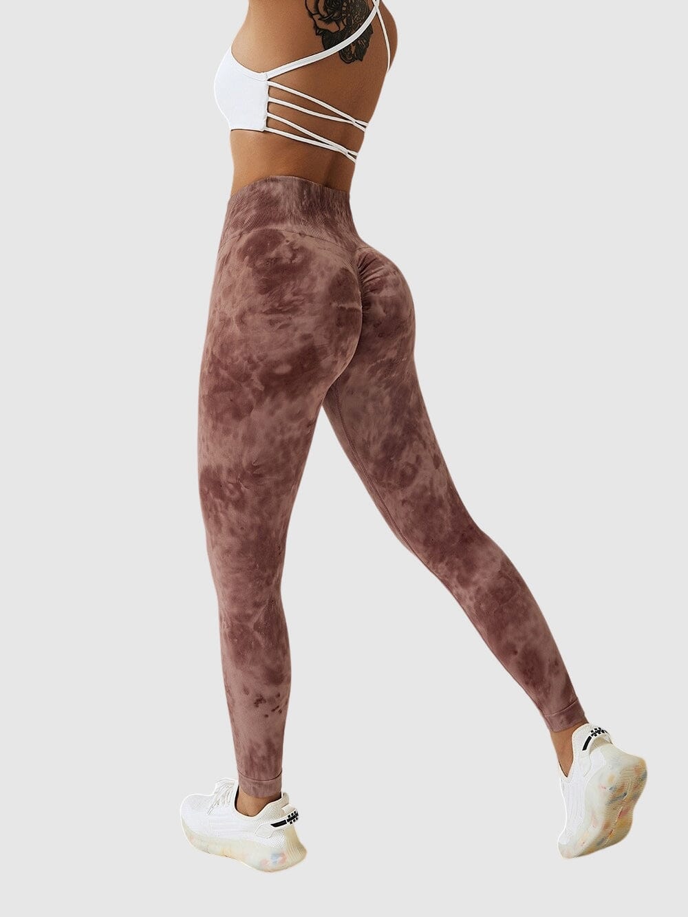 Legging Sport Taille Haute Gainant (Sans Couture) | Yogaova
