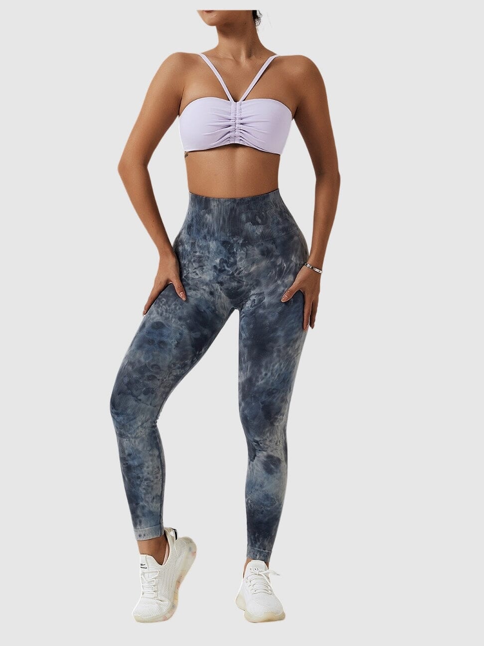 Legging Sport Taille Haute Gainant (Sans Couture) | Yogaova
