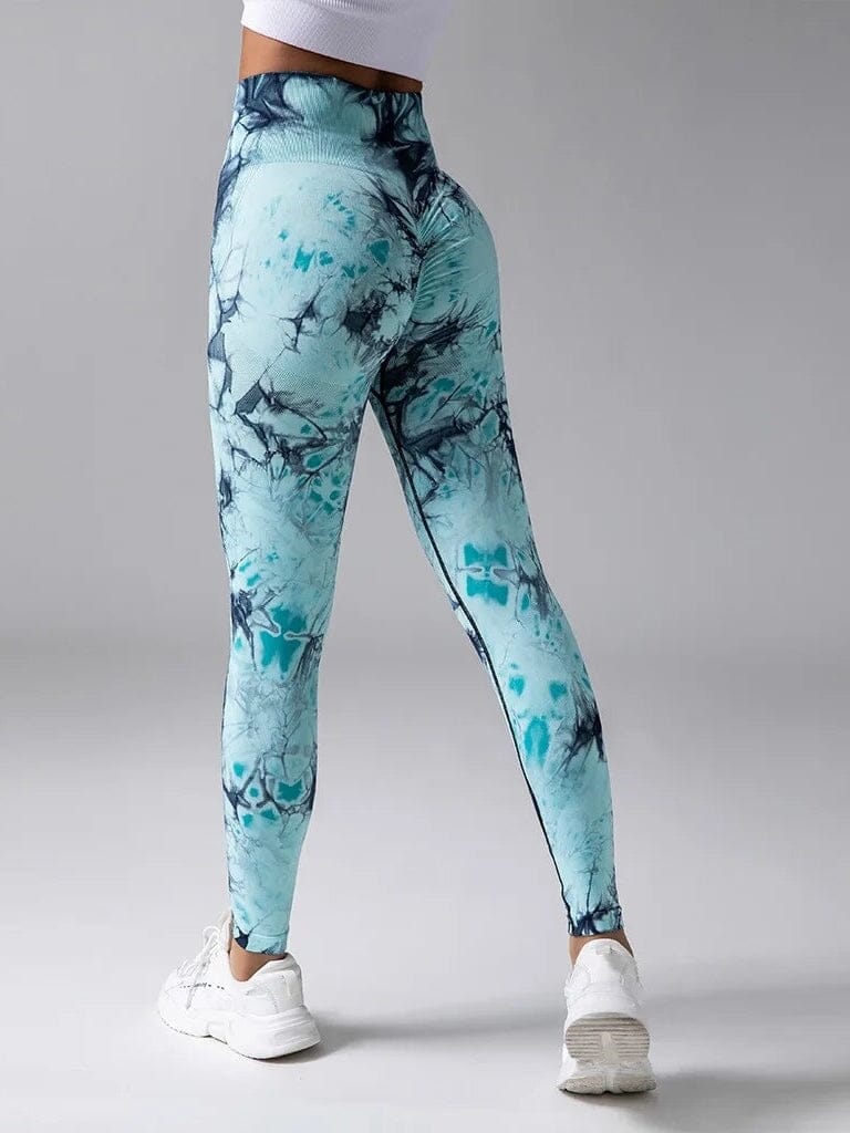Legging Sport Taille Haute Tie Dye (Push Up) | Yogaova