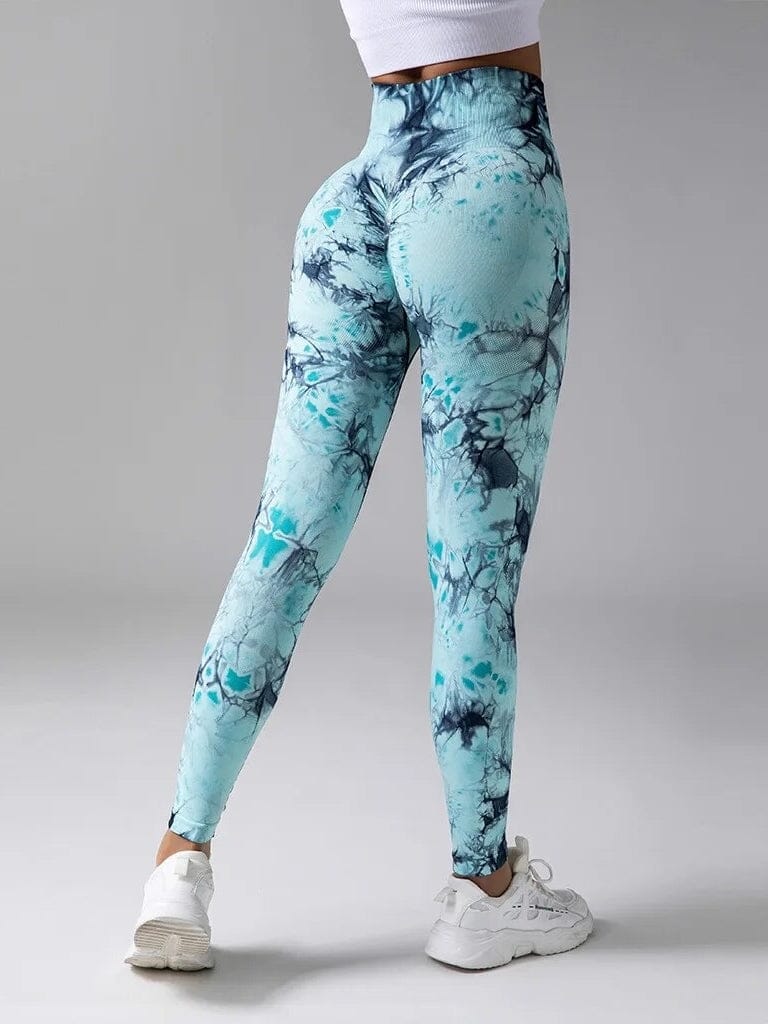Legging Sport Taille Haute Tie Dye (Push Up) | Yogaova