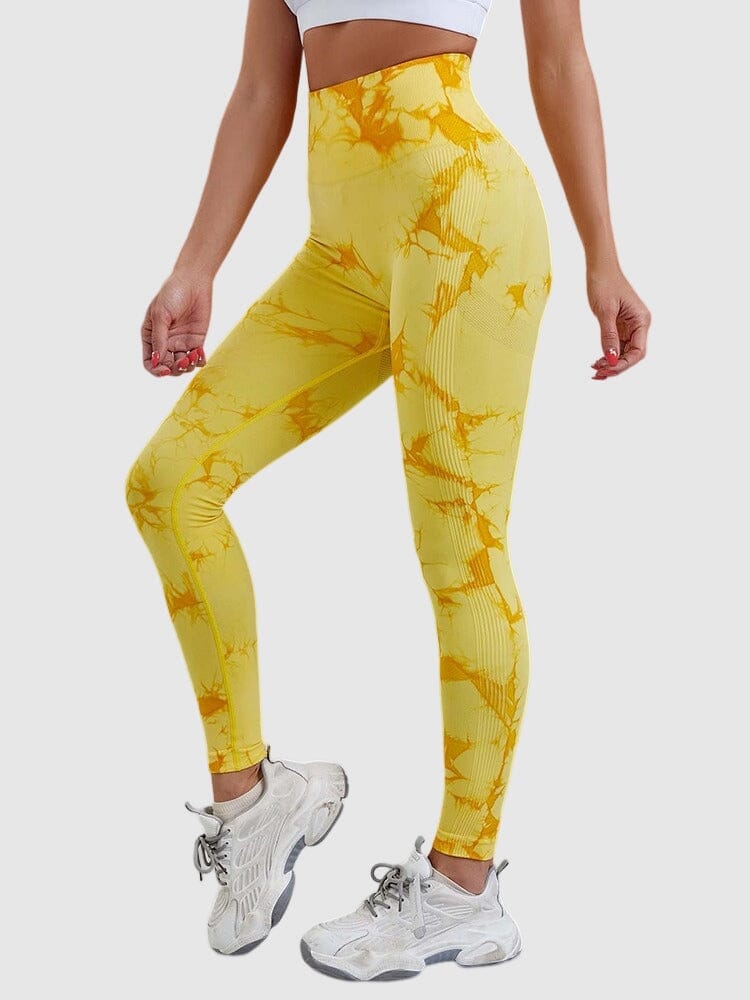 Legging Sport Teinté Push Up Sans Couture | Yogaova