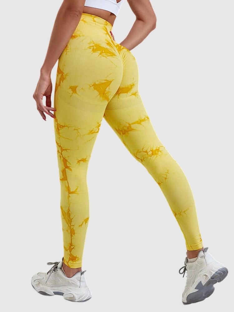 Legging Sport Teinté Push Up Sans Couture | Yogaova