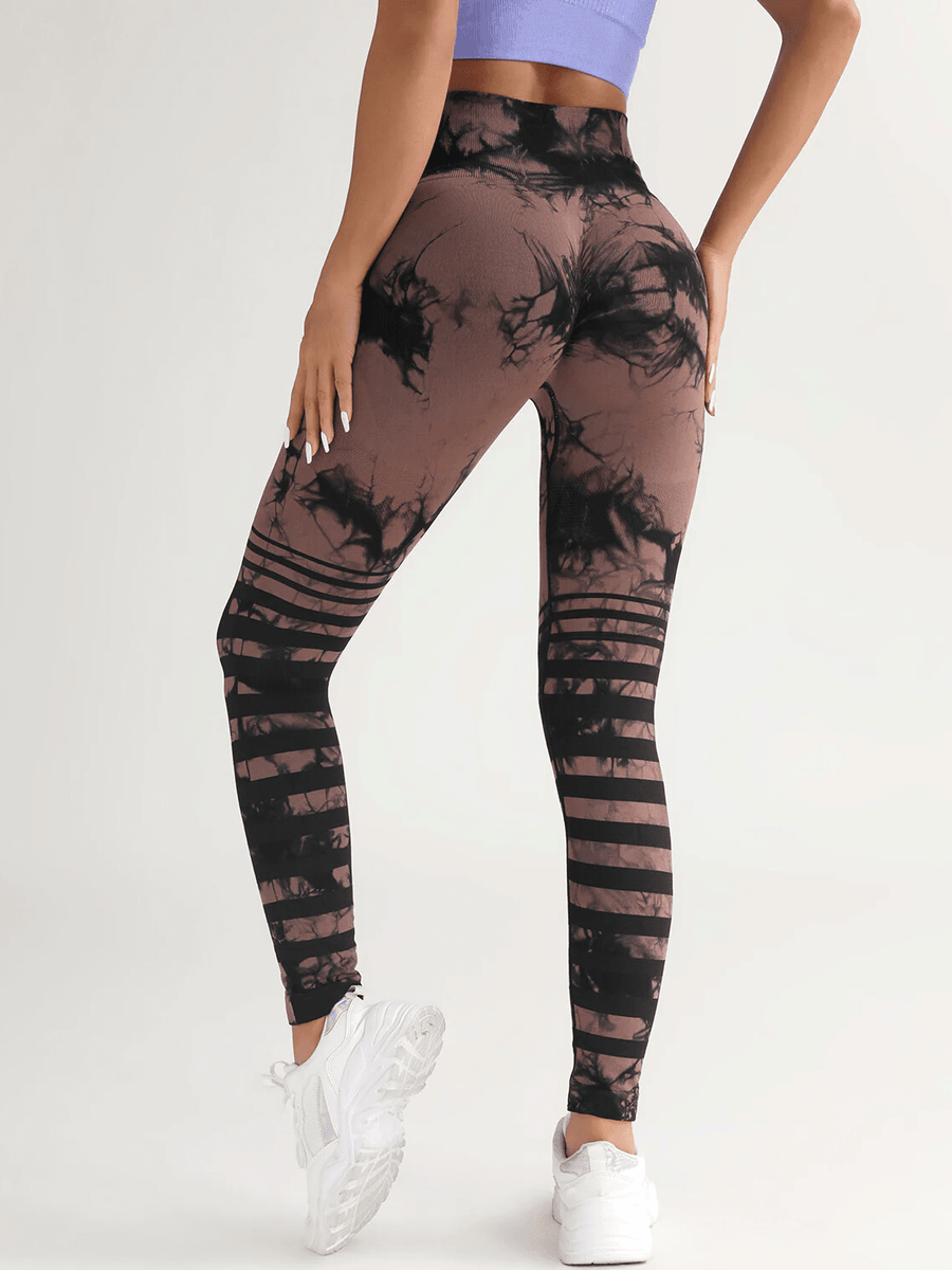Legging Sport Tie Dye Galbant (Push Up) - Nemesis | Yogaova