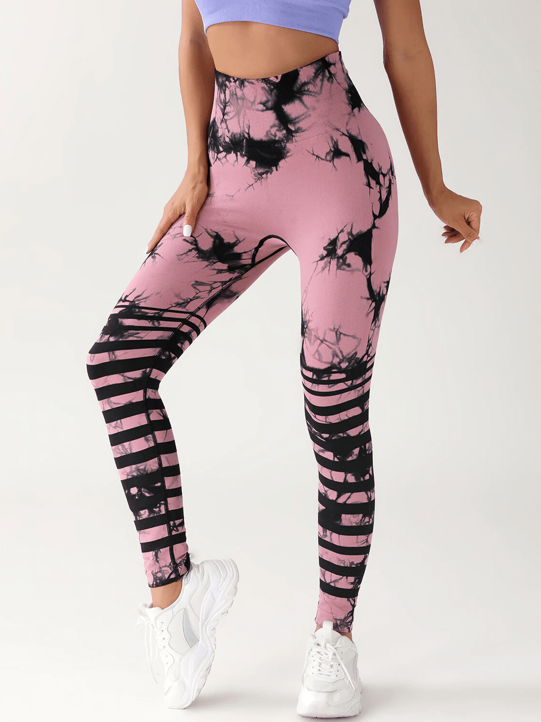 Legging Sport Tie Dye Galbant (Push Up) - Nemesis | Yogaova