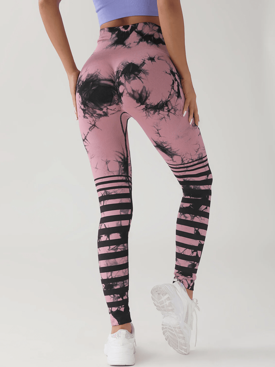 Legging Sport Tie Dye Galbant (Push Up) - Nemesis | Yogaova