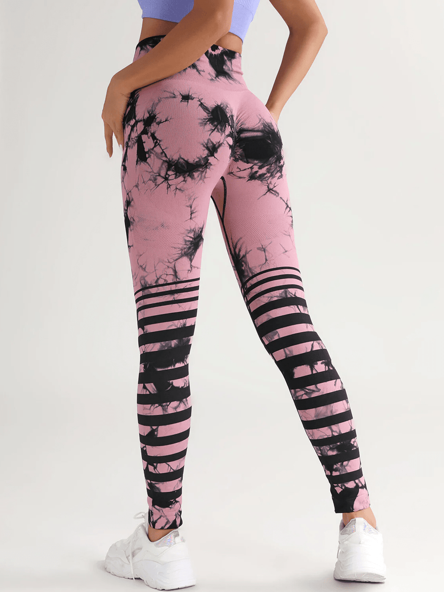 Legging Sport Tie Dye Galbant (Push Up) - Nemesis | Yogaova