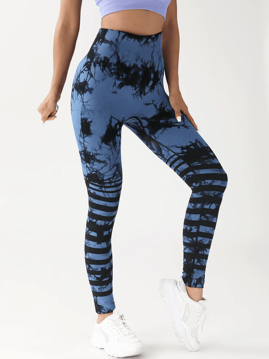 Legging Sport Tie Dye Galbant (Push Up) - Nemesis | Yogaova