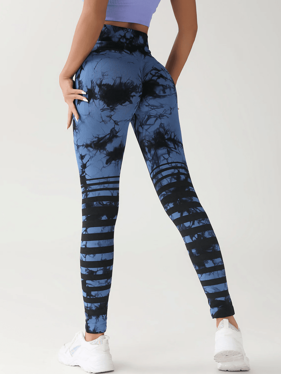 Legging Sport Tie Dye Galbant (Push Up) - Nemesis | Yogaova