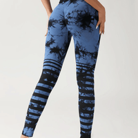 Legging Sport Tie Dye Galbant (Push Up) - Nemesis | Yogaova