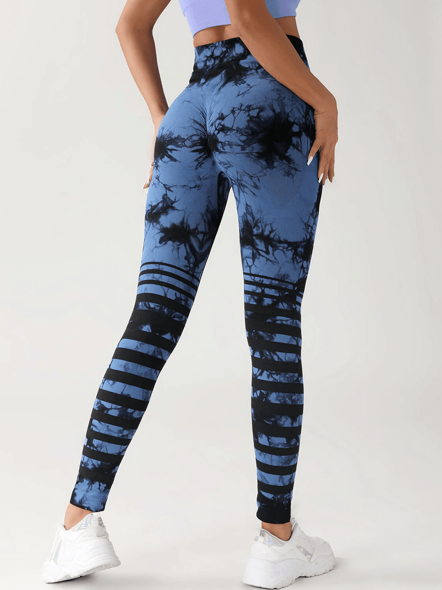Legging Sport Tie Dye Galbant (Push Up) - Nemesis | Yogaova