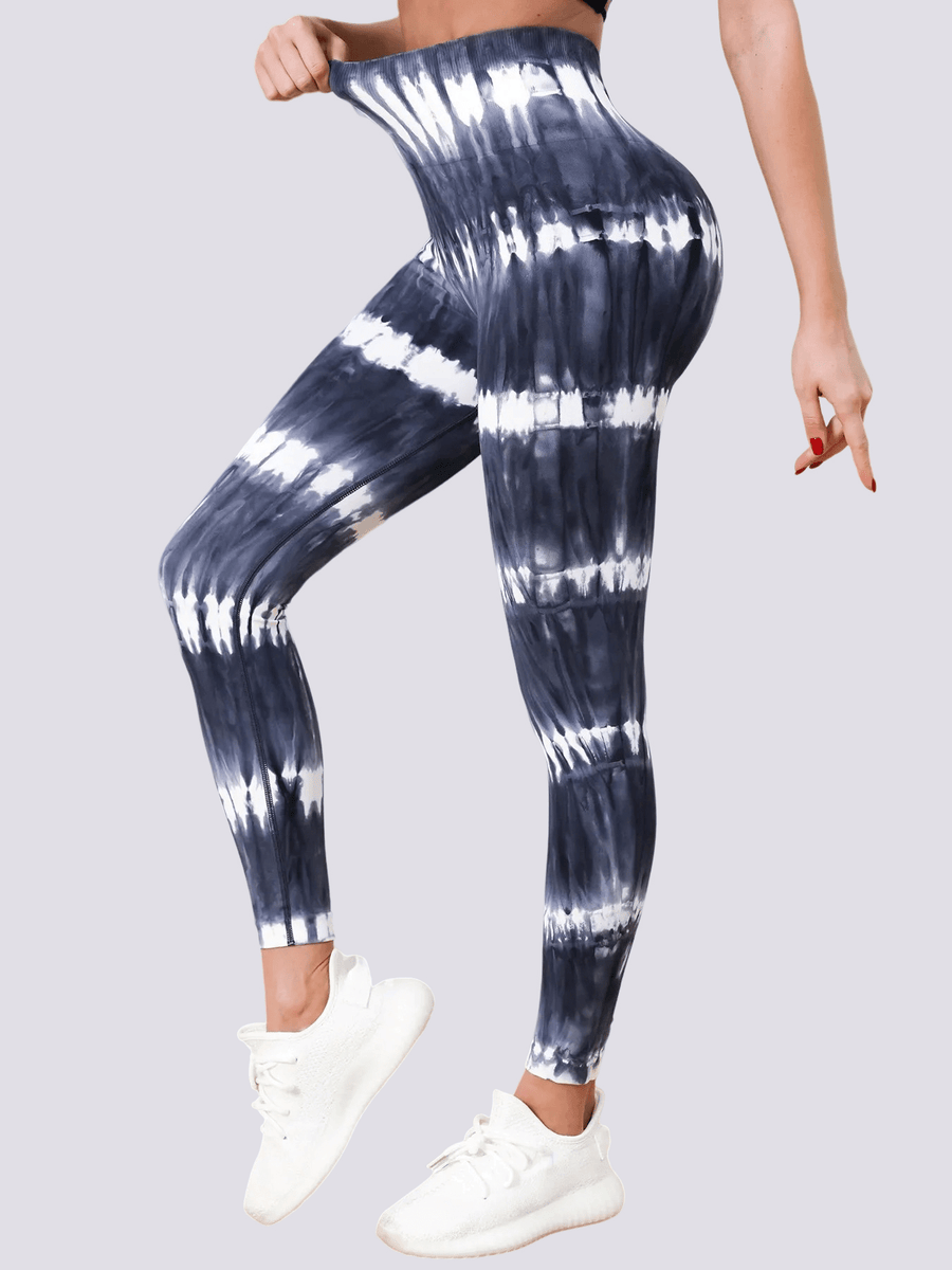 Legging Sport Tie Dye Push Up Taille Haute | Yogaova