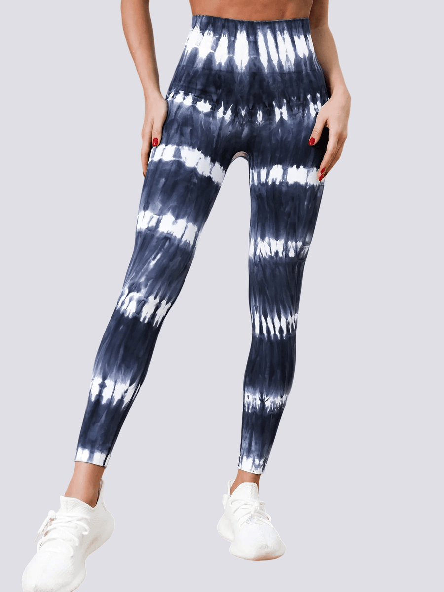 Legging Sport Tie Dye Push Up Taille Haute | Yogaova