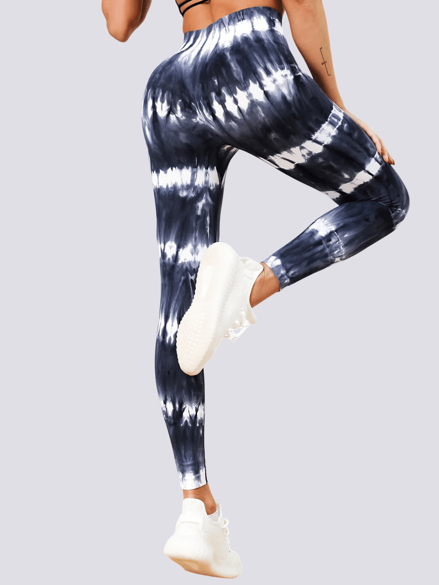 Legging Sport Tie Dye Push Up Taille Haute | Yogaova
