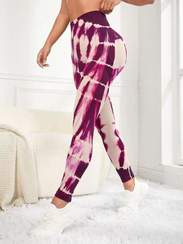 Legging Tie Dye Push Up Sport | Yogaova