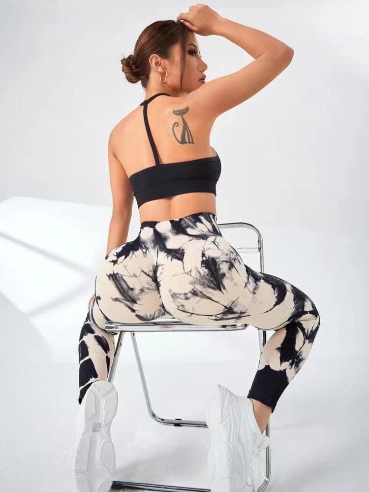 Legging Tie Dye Push Up Sport | Yogaova