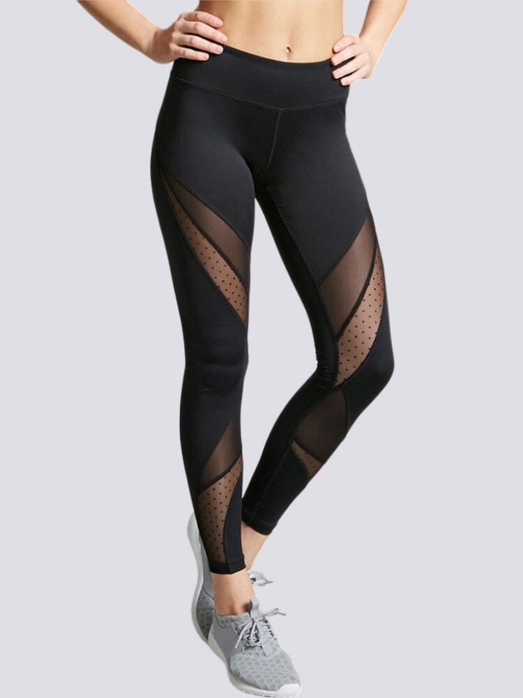 Legging Transparent Maille Fine | Yogaova