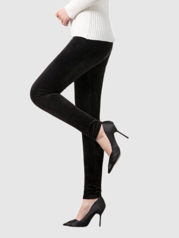 Legging Velours Femme - ModaShape | Yogaova