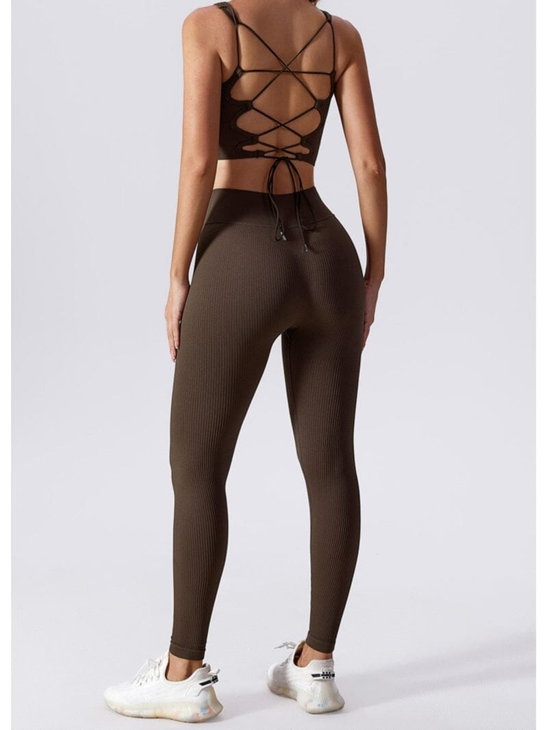 Legging Ventre plat Galbant Sans Couture | Yogaova