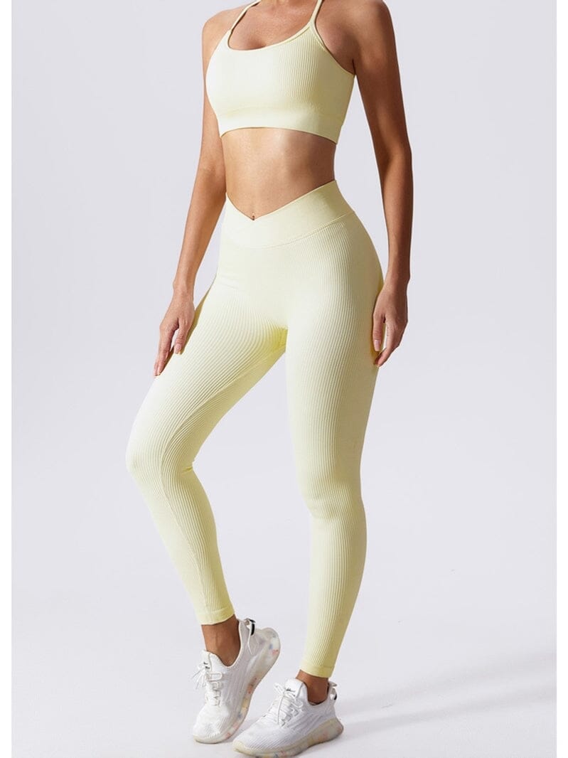 Legging Ventre plat Galbant Sans Couture | Yogaova