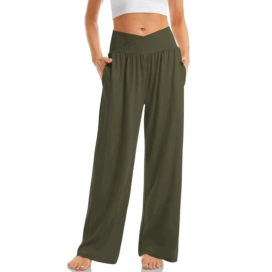 Pantalon de Yoga Femme Fitness Ample